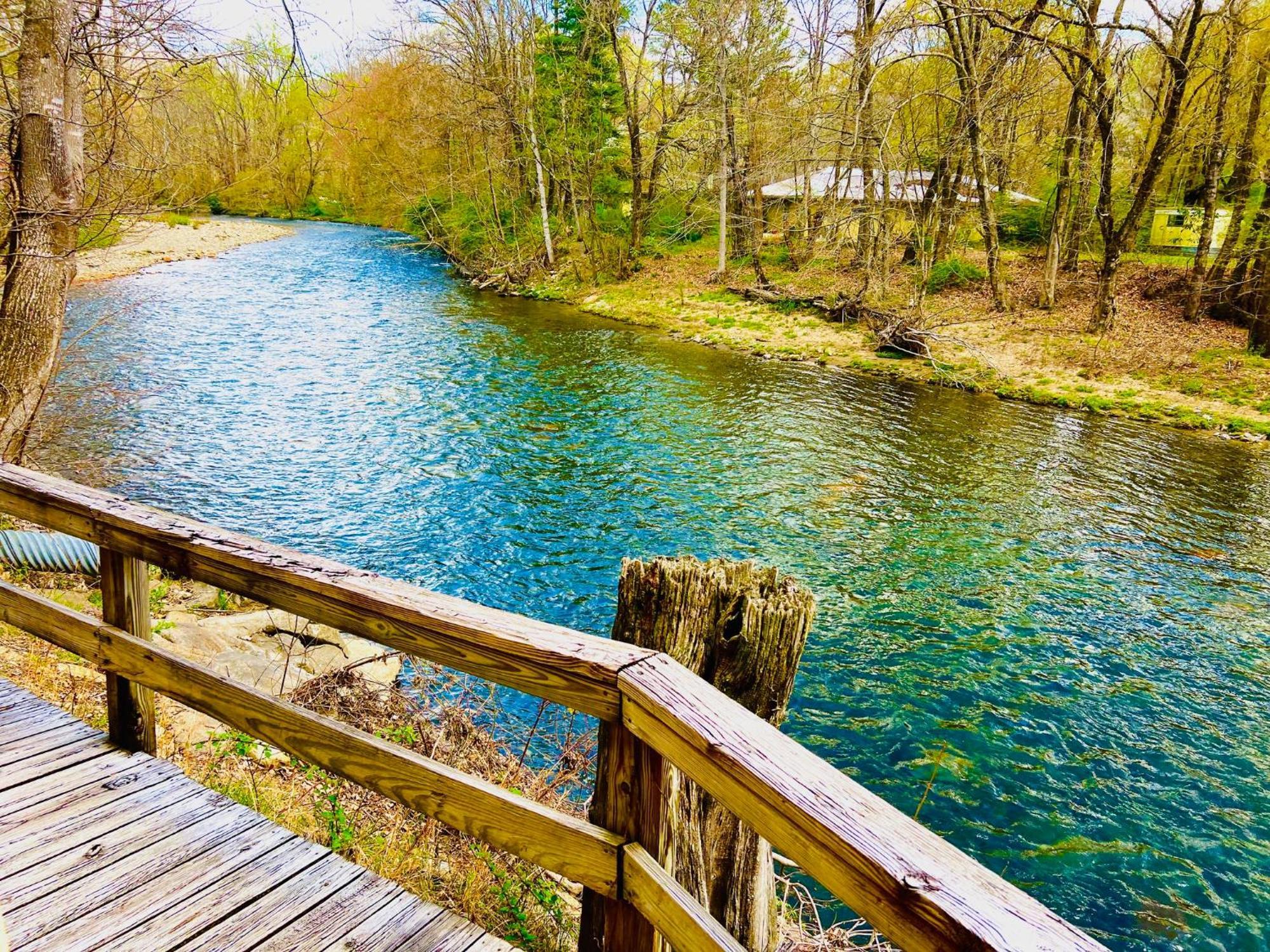 Newfound Lodge On The River Cherokee Buitenkant foto