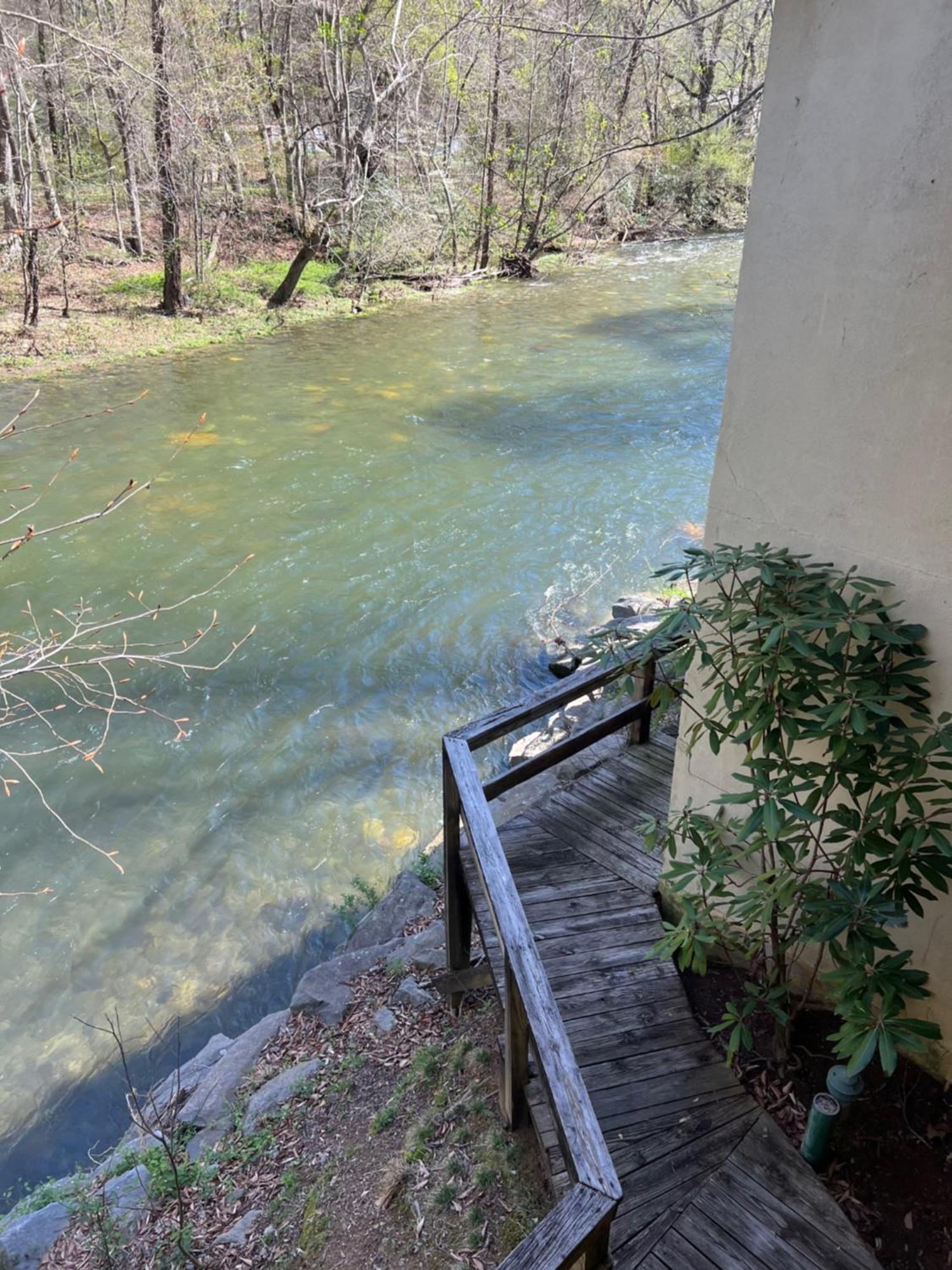 Newfound Lodge On The River Cherokee Buitenkant foto