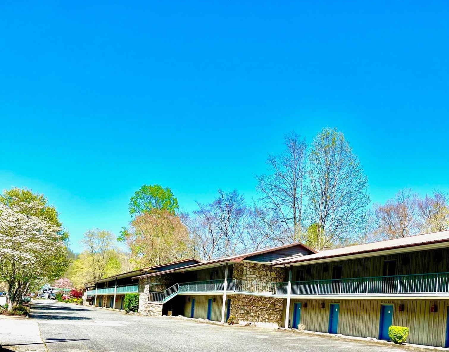 Newfound Lodge On The River Cherokee Buitenkant foto